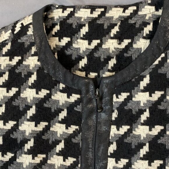 The Limited Houndstooth Jacket Fitted Blazer Size Small - Picture 11 of 12